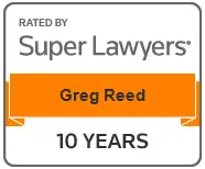 Superlawyers award 10 years